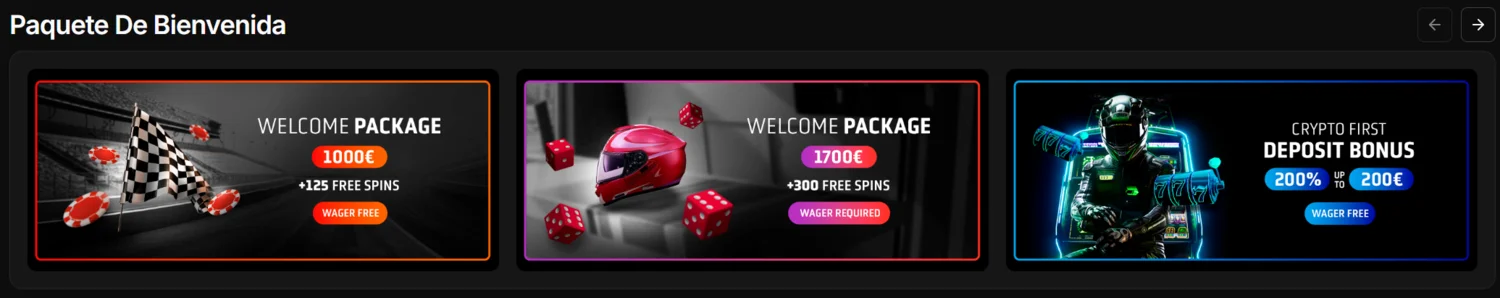 Stakeprix Casino Paquete de bienvenida